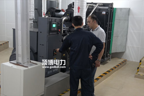 600KW上柴發(fā)電機組配廣州英格應(yīng)用南寧招商匯澤房地產(chǎn)有限公司